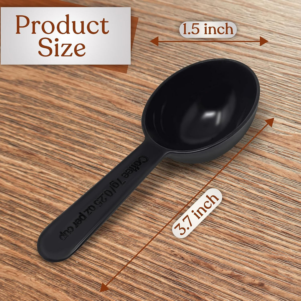 Coffee Measuring Scoop for Perfect Your Coffee Experience. This Coffee Table Spoon is the Best Coffee Scoops, Tablespoon Coffee Scooper Coffee Scoops Make a Difference for Coffee Lovers.