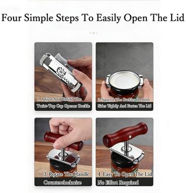 Cap Crack Jar Opener 2026 New Adjustable Multi-Lid Can Opener for Weak Hands - Ergonomic Non-Slip Grip, One-Hand Operation, Opens Bottles Cans Jars Effortlessl (White Anti-Slip)
