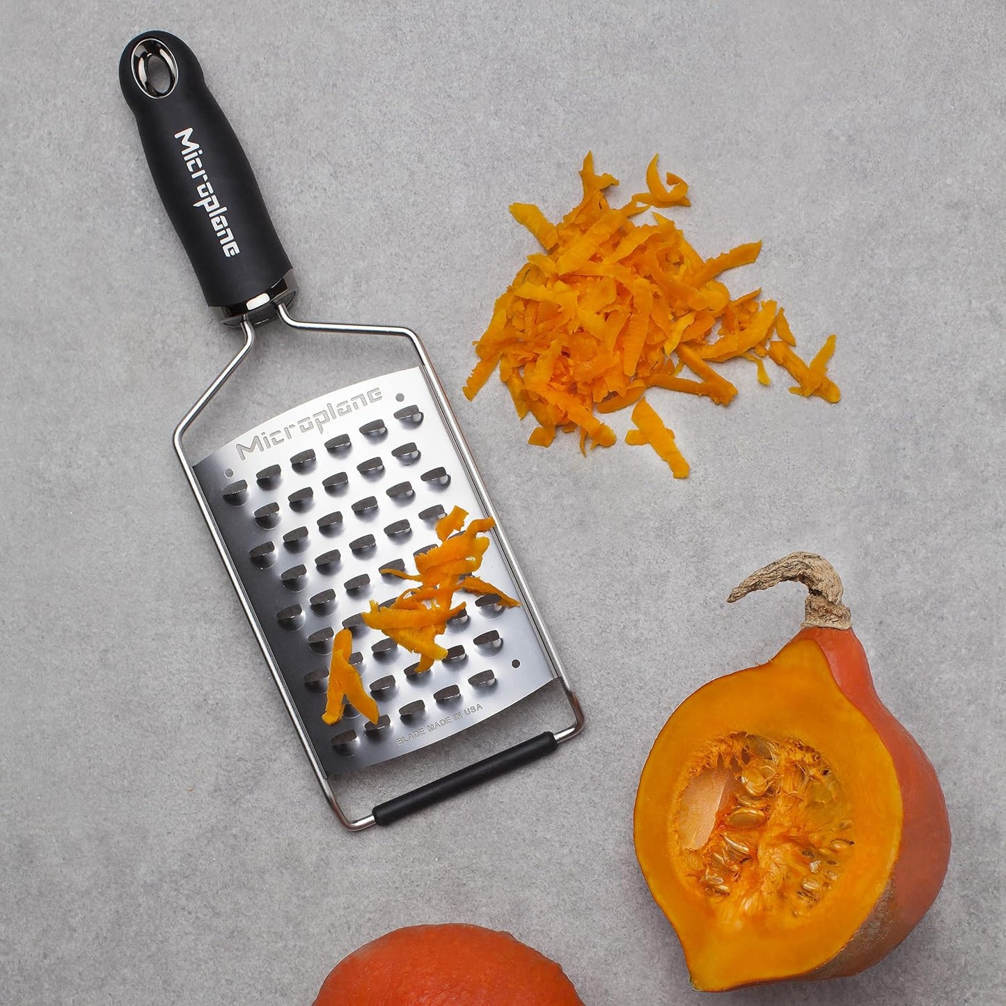 Gourmet Series Ultra Coarse Grater - Stainless Steel Durable Cheese & Vegetable Grater with Non-Slip Handle for Kitchen, Professional Chef Tools & Equipment