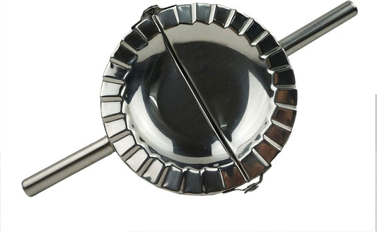 Stainless Steel Dumpling Maker, 5" Goya Empanada Press Mold XL