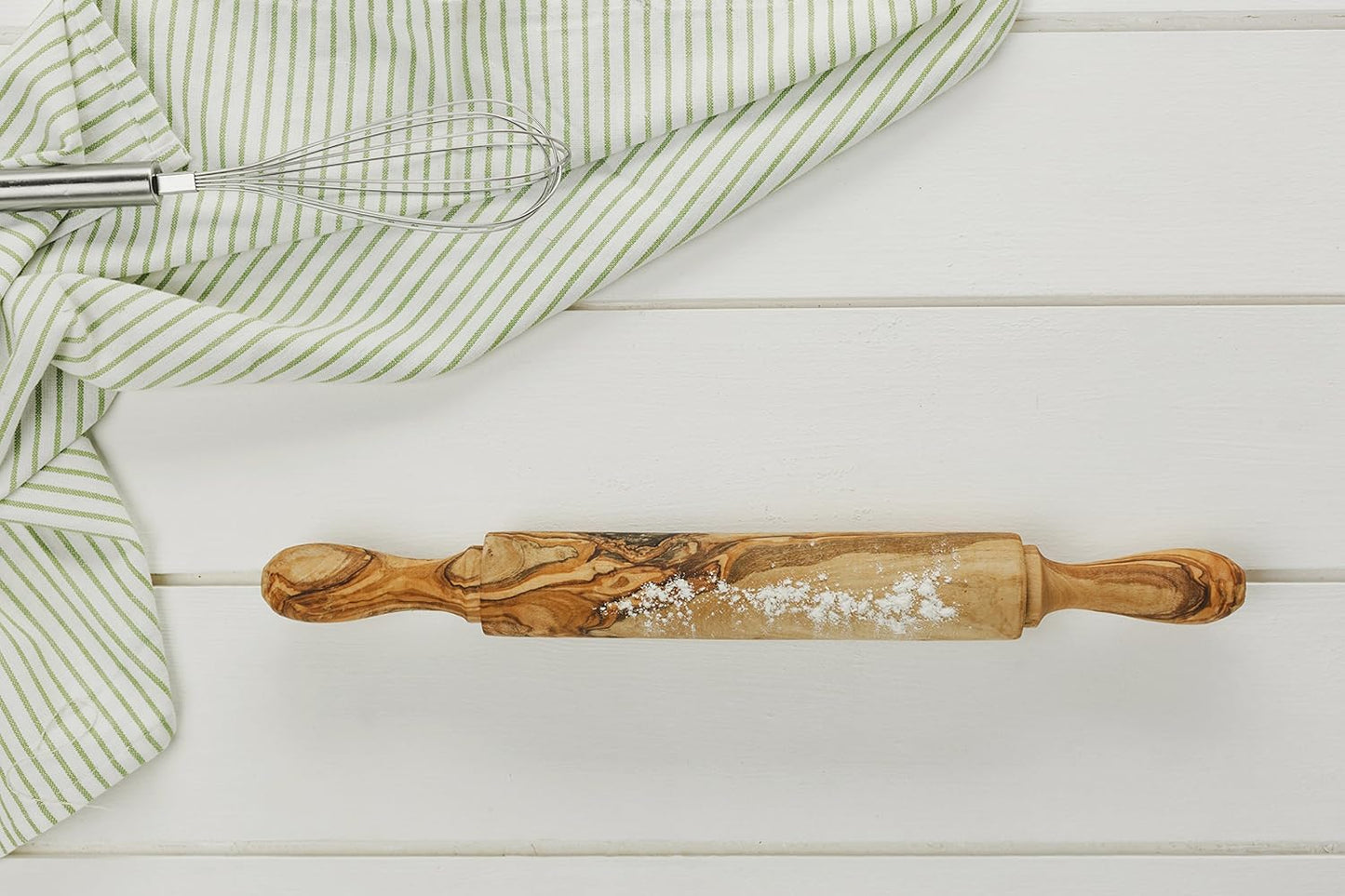 Olive Wood Rolling Pin - 15.5 inch