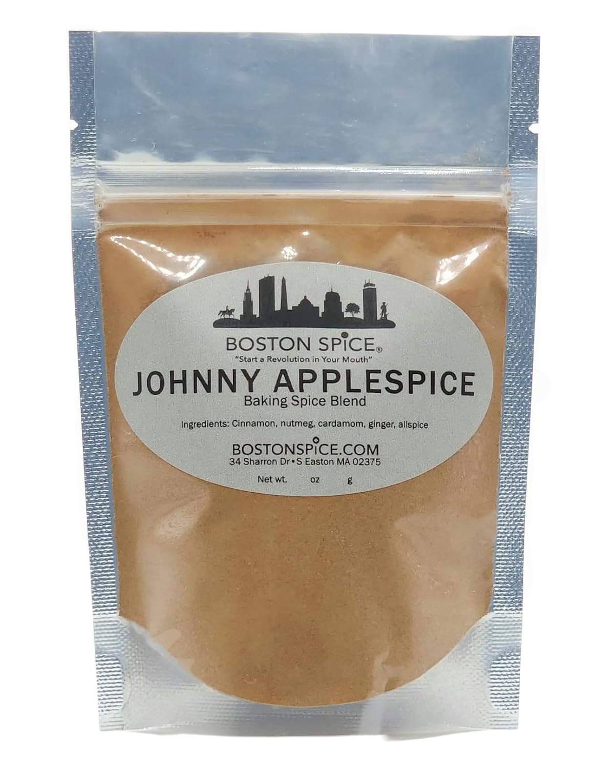 Johnny Applespice Appleseed Baking Spice Blend Pumpkin Pies Cakes Fudge Cupcakes Desserts Pastry Brownies Apple Pie (1 Cup Spice wt. 3.9oz/110g)