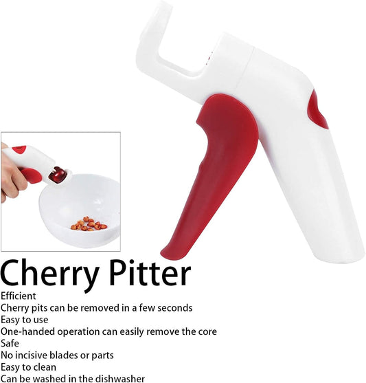 Cherry Pitter, Cherry Corer, Cherry Core Remover, Multi-Function Fruit Corer, Cherry Pitter Cherry Olive Core Remover Handheld MultiFunction Fruit Corer Pitting Kitchen Gadget