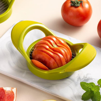 Stainless Steel Tomato and Potato Slicer multi-function vegetable uniform cutter fruit divider Hand-operated fruit slicers potato cutter Fruit knives