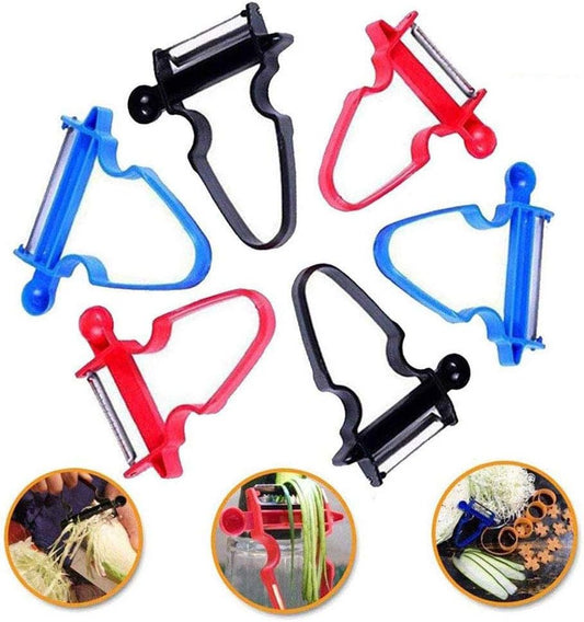 Multi-function Trio Peeler Slicer Set of 3,New Amazing Fruit & Vegetable Peelers Kitchen Starter for Cabbage,Vegetable,Fruit | New Amazing Multi-function Fruit & Vegetable Peelers Kitchen Starter Set of 3