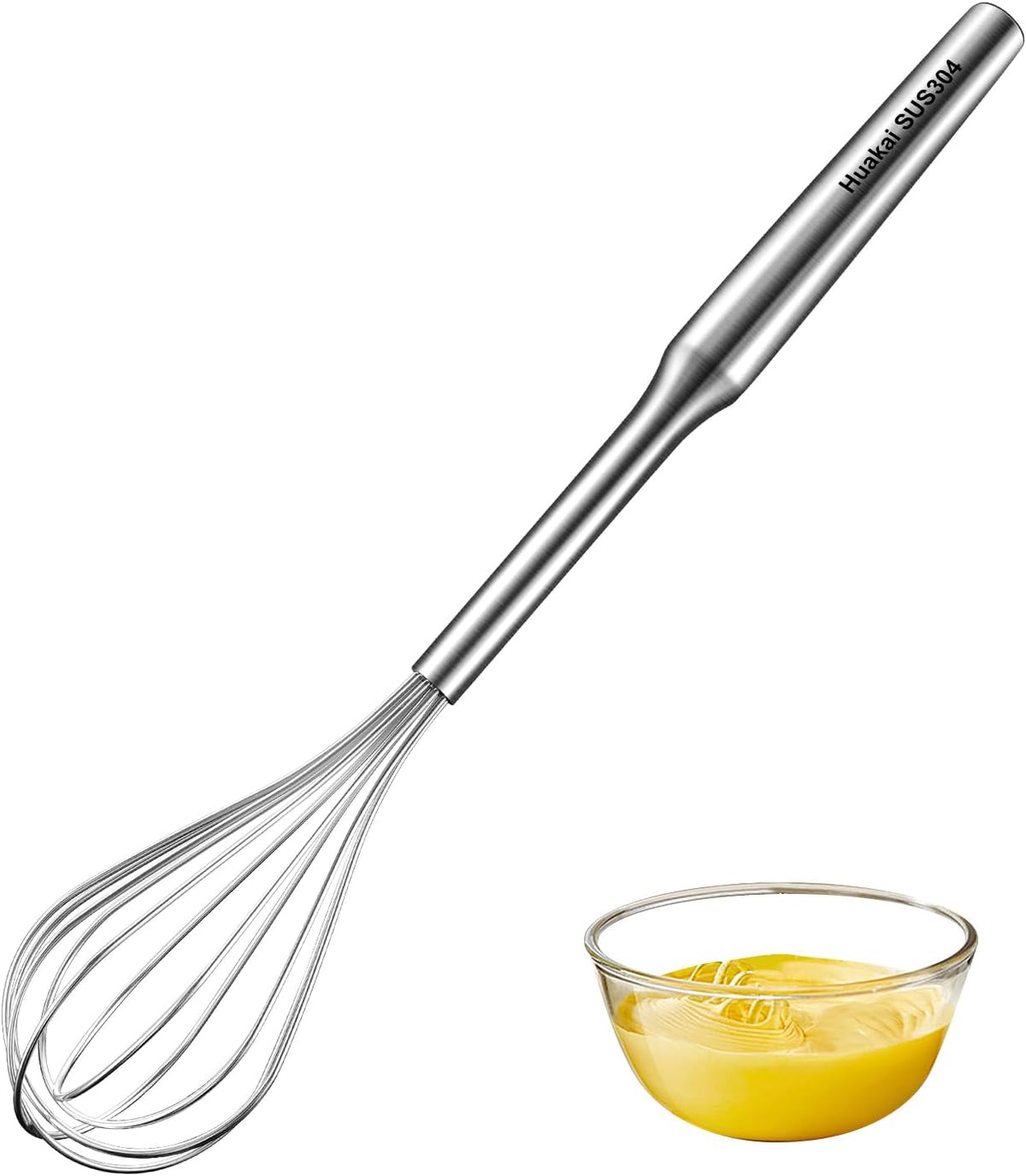 Stainless Steel Small Whisk, 10-Inch