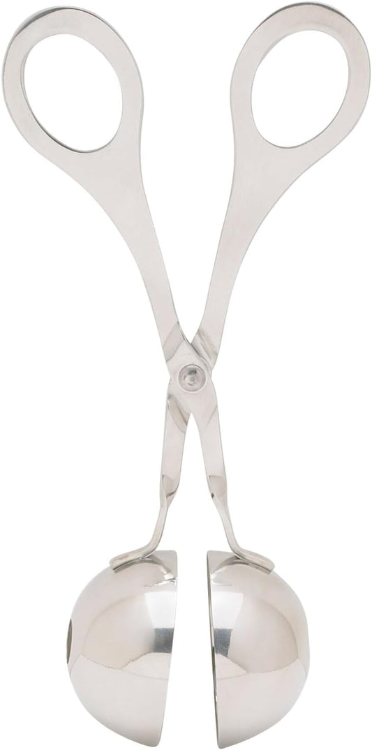 Kitchen Meat Baller Scoop, 18/8 Stainless Steel, Forms Perfectly Round 1.75-Inch Meatballs