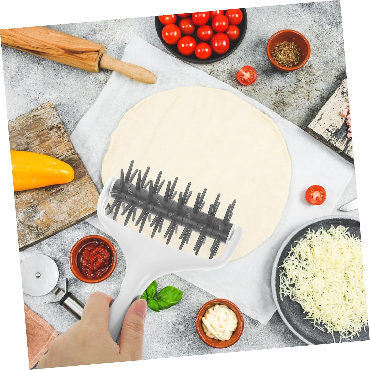 Kitchen Baking Tool Pizza Dough Docker Pizza Bread Pin Puncher Pastry Puncher