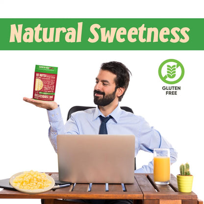 Diced Pineapple (1 LB)-The Perfect Healthy Snack - Vegan, Gluten-Free and Kosher Superfood - Dried Fruit for Yogurts, Trail Mix, and More-Tasty Cooking Staple for Your Favorite Dishes