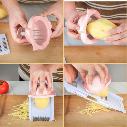 2 Pcs Food Holder for Mandoline Slicer, Hand Protector Guard