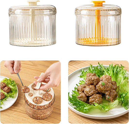 Manual Kitchen Meatball Maker Former Cooking Tool Nonstick Maker Plastics Materials For Shrimp And Meat Meatball Making Tool