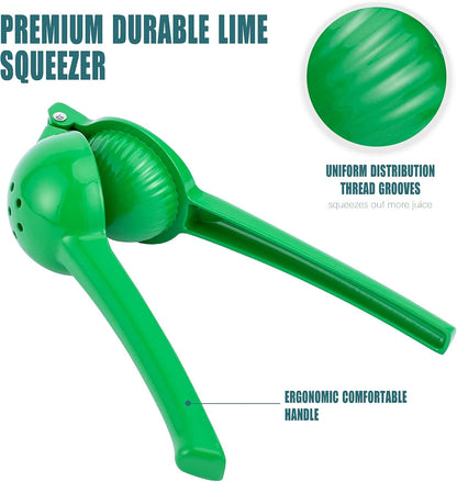 Manual Juicer Citrus Lemon Squeezer, Fruit Juicer Lime Press Metal, Professional Hand Juicer Kitchen Tool(Yellow）