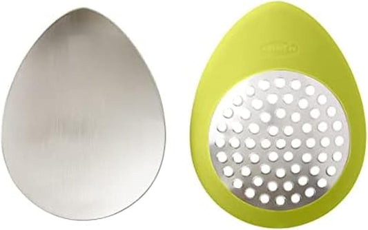 Peel 'n Grate Ginger Peeler and Grater,Green