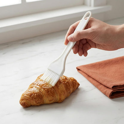 Heavy-Duty Nylon Pastry Brush, Great Basting Brush For Cooking And Baking, Heat Resistant Butter Brush For Food, Kitchen Brushes