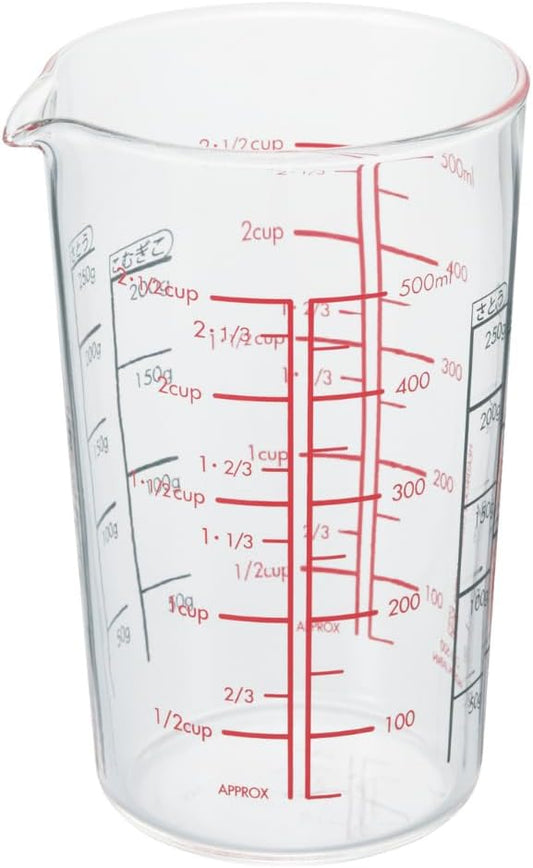 Heatproof Glass Measuring Cup, 500ml