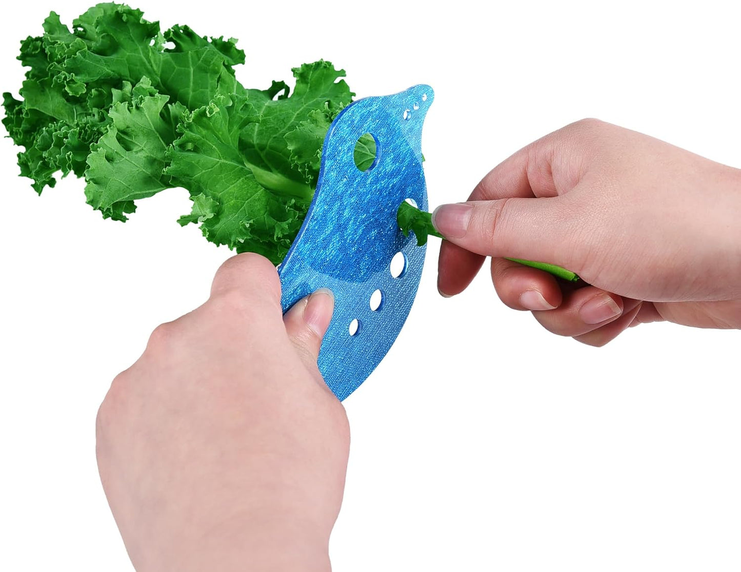 RONDURE Herb Stripper - Efficient Leaf Remover for Kale, Chard, Collard Greens | Multi-functional Herb Leaf Stripper | LooseLeaf Kitchen Gadget for Leafy Greens and Herbs
