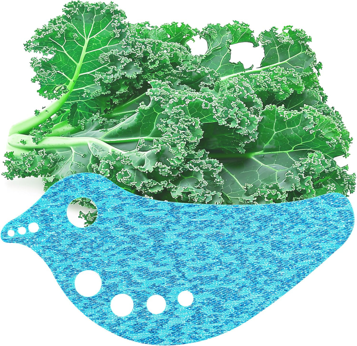 RONDURE Herb Stripper - Efficient Leaf Remover for Kale, Chard, Collard Greens | Multi-functional Herb Leaf Stripper | LooseLeaf Kitchen Gadget for Leafy Greens and Herbs