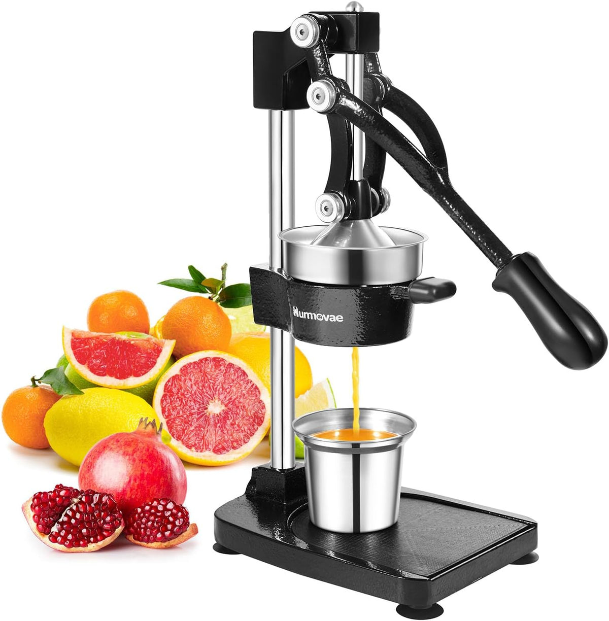 Cast Iron Manual Juicer For Orange Lemon Lime Pomegranate &Citrus