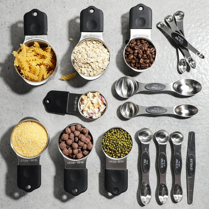Magnetic Measuring Cups&Spoons Measuring Cup Double Sided Measuring Spoon