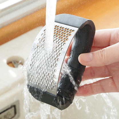 Garlic Press Rocker - Stainless Steel Garlic Mincer and Crusher
