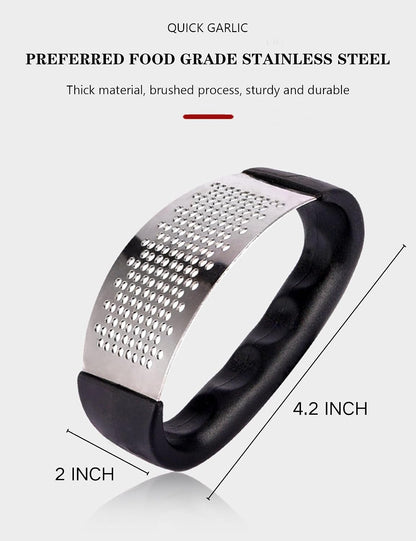 Garlic Press Rocker - Stainless Steel Garlic Mincer and Crusher