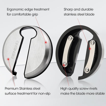 Premium Classic Wing Corkscrew Wine Opener and Bottle Opener, Silver | Durable Solid Zinc Alloy Body, Upgraded Precise Sharp-Edged Screw, Ergonomic Wing Handle with Non-Slip Grip, Multifunctional