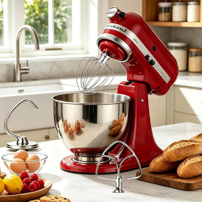 Stainless Steel Mixer Accessories for Kitchenaid 4.5-5 Qt Tilt-Head