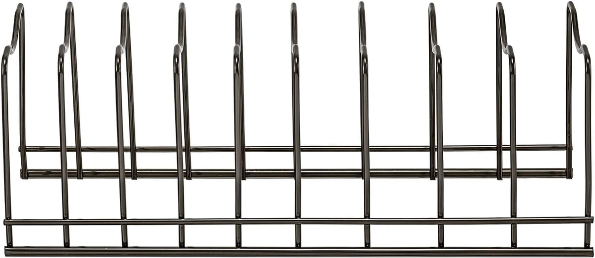 Pot Lid Organizer, Pot Lid Rack Holder, Rest Cutting Board, Bakeware, Pots & Pans, Serving Trays, Reusable Containers in Cabinet Pantry, Stainless Steel