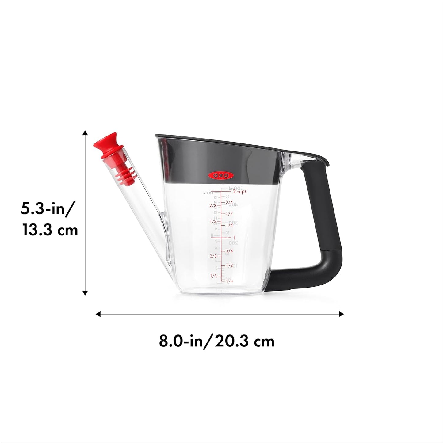 Good Grips 4 Cup Fat Separator, Clear