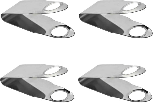 4Pcs Stainless Steel Strawberry Huller, Fruit Stem Remover Tool for Strawberry, Cherry Tomato, and Small Fruits