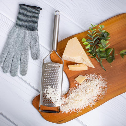Professional Series Kitchen Grater new Coarse for Cheese, Carrot, Ginger, Coconut, Nuts and Horseradish with Stainless Steel Blades - Made in USA