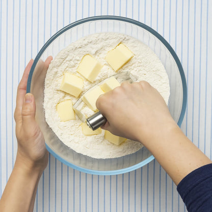 Dough Whisk, Single-Loop, 12 Inch, 18/8 Stainless Steel, For Gently Mixing Doughs, Batters, And Bread Mixes