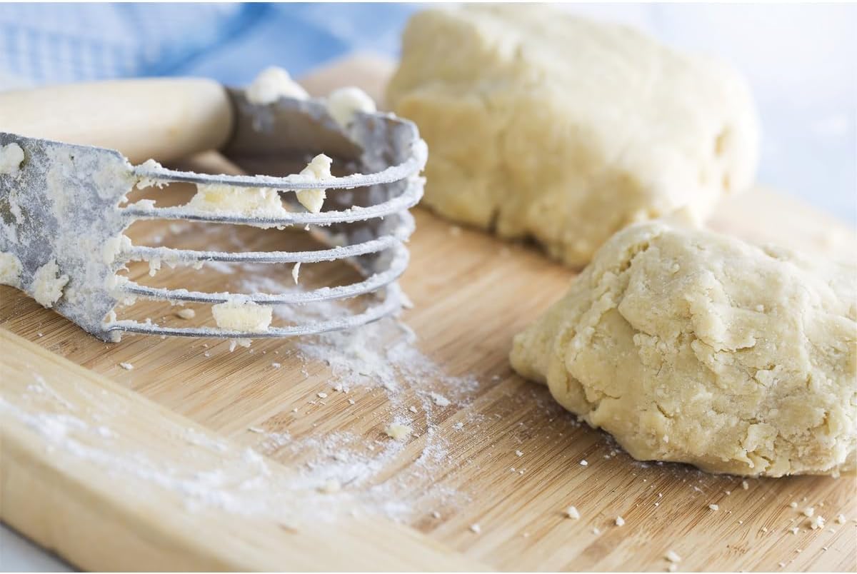 Dough Whisk, Single-Loop, 12 Inch, 18/8 Stainless Steel, For Gently Mixing Doughs, Batters, And Bread Mixes