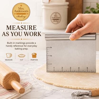 Dough Whisk, Single-Loop, 12 Inch, 18/8 Stainless Steel, For Gently Mixing Doughs, Batters, And Bread Mixes