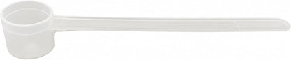 1/4 Teaspoon (1.25 mL) Long Handle Plastic Measuring Spoon for Coffee, Protein Powder, Pet Food, Spices, Grains, Dry Goods – Food-Grade BPA-Free (Pack of 1) - Colors A