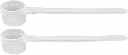 1/4 Teaspoon (1.25 mL) Long Handle Plastic Measuring Spoon for Coffee, Protein Powder, Pet Food, Spices, Grains, Dry Goods – Food-Grade BPA-Free (Pack of 1) - Colors A