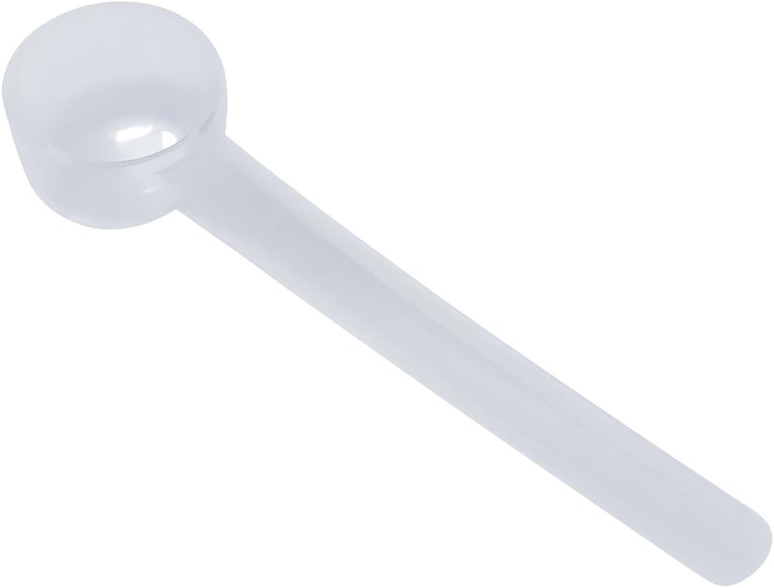 1/4 Teaspoon (1.25 mL) Long Handle Plastic Measuring Spoon for Coffee, Protein Powder, Pet Food, Spices, Grains, Dry Goods – Food-Grade BPA-Free (Pack of 1) - Colors A