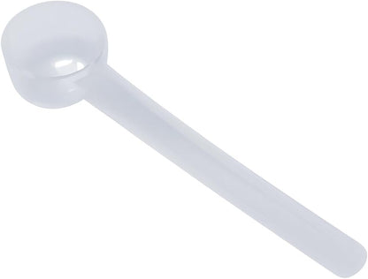 1/4 Teaspoon (1.25 mL) Long Handle Plastic Measuring Spoon for Coffee, Protein Powder, Pet Food, Spices, Grains, Dry Goods – Food-Grade BPA-Free (Pack of 1) - Colors A