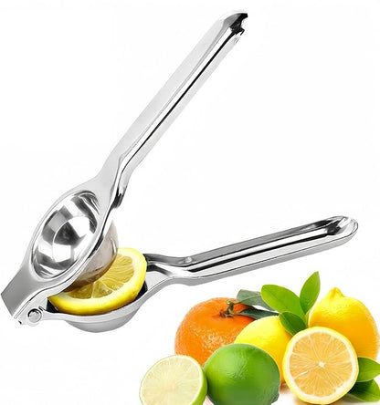 Jenkin Stainless Steel Manual Juicer Citrus Lemon Squeezer,Fruit Juicer Lime Press Metal,Professional Hand Juicer Kitchen Tool