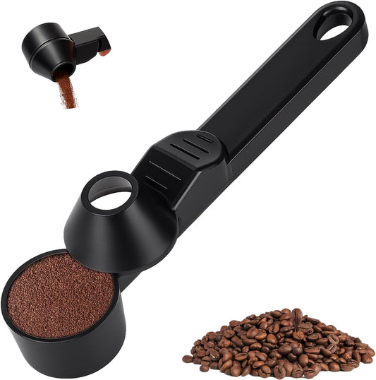 Coffee Scoop & Funnel for Reusable K Cup Refillable Coffee Pods, 2 Tablespoon Slide Coffee Measuring Funnel Scooper,1PCS