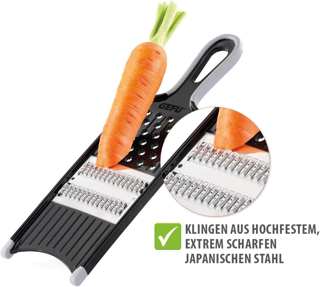 Premium Handheld Julienne Slicer and Grater