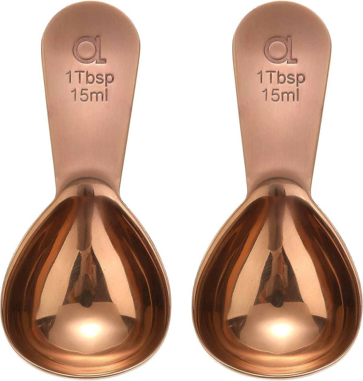 Coffee Scoop (Set of 2) - 1 Tablespoon Stainless Steel Measuring Spoons