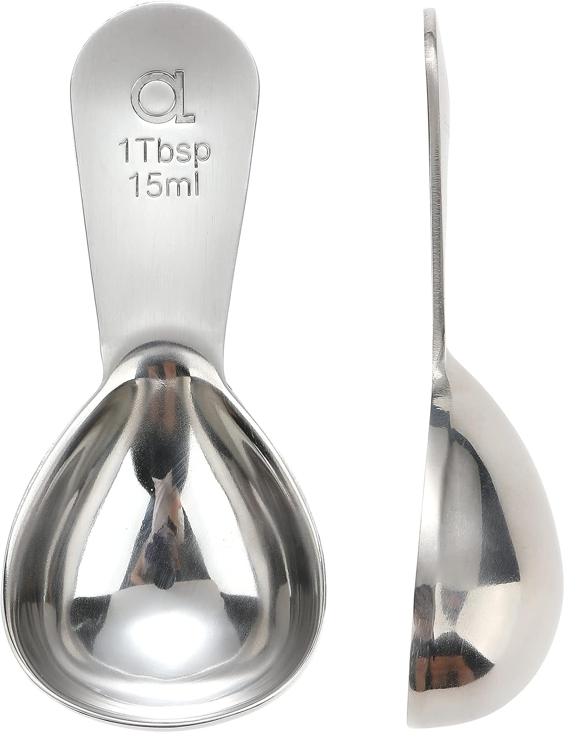 Coffee Scoop (Set of 2) - 1 Tablespoon Stainless Steel Measuring Spoons