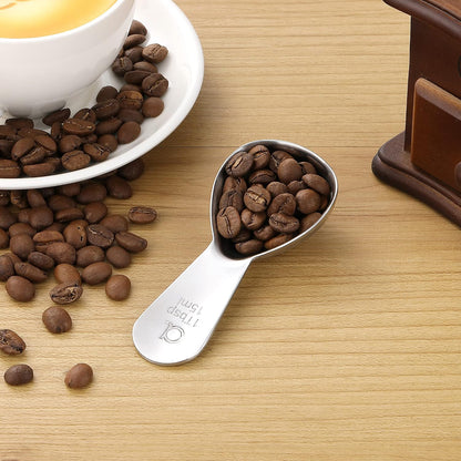 Coffee Scoop (Set of 2) - 1 Tablespoon Stainless Steel Measuring Spoons