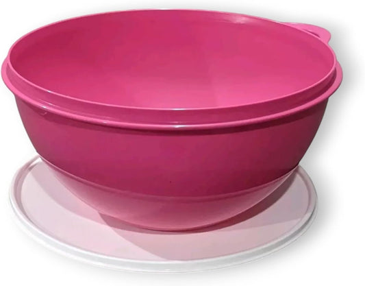 Thatsa Bowl Mixing Bowl 32 Cups 7.8L Hot Pink with White Seal