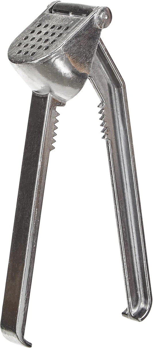 Silver Aluminum Manual Garlic Press