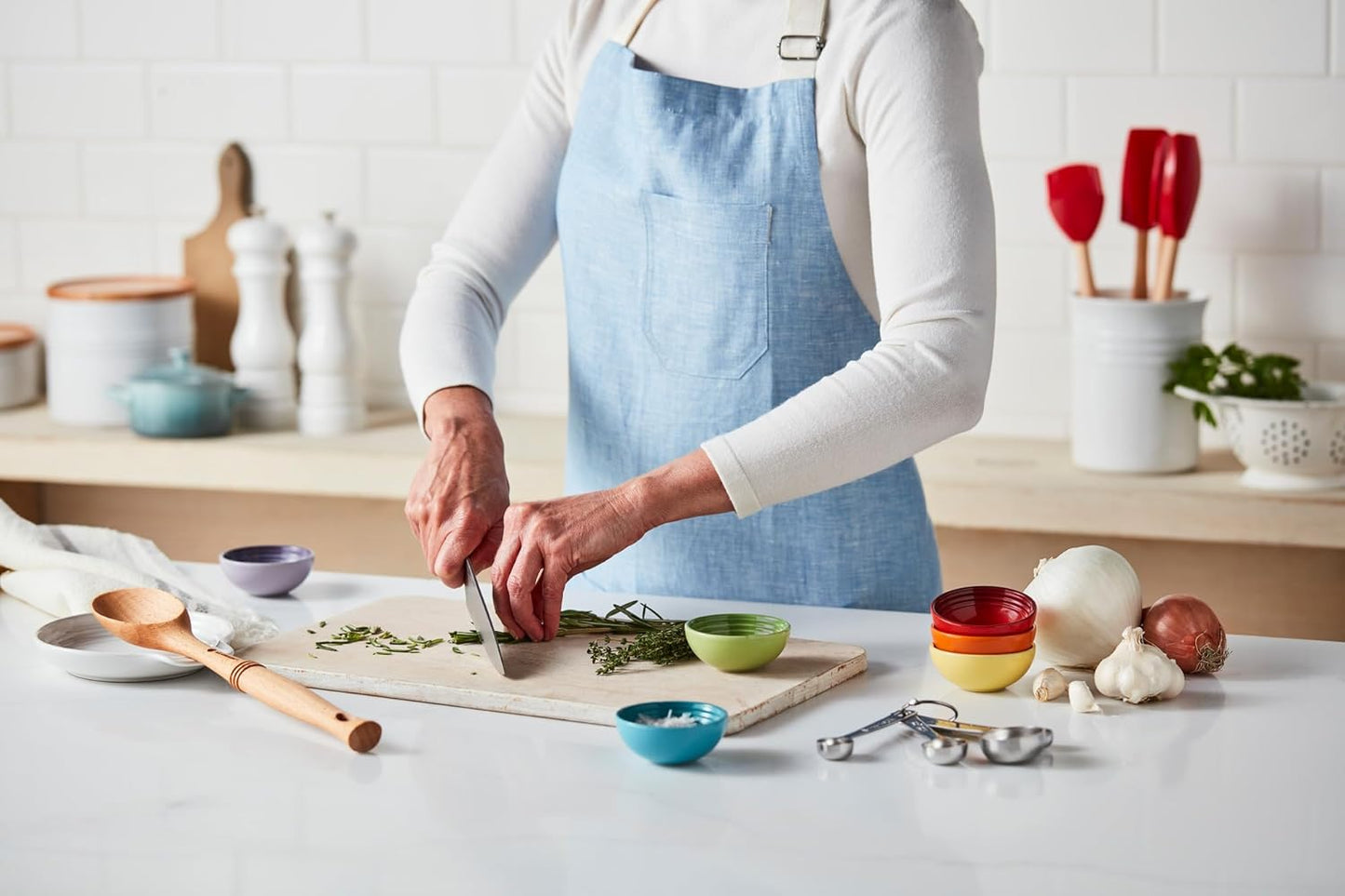 Signature Stoneware Spoon Rest, 6 Inches, Marseille