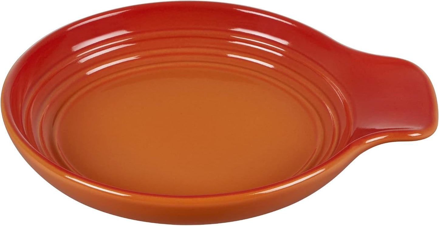 Signature Stoneware Spoon Rest, 6 Inches, Marseille