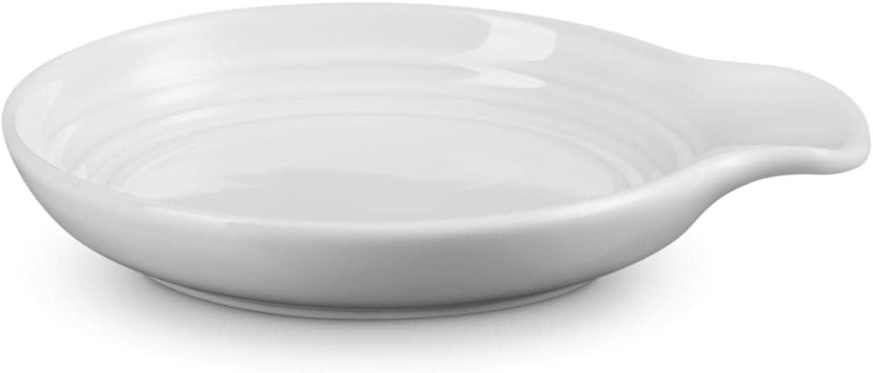 Signature Stoneware Spoon Rest, 6 Inches, Marseille