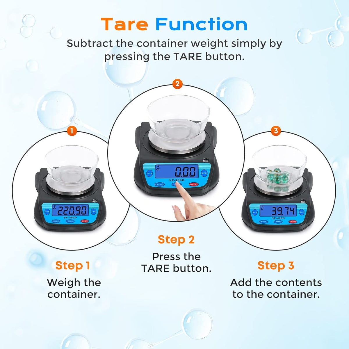 Digital Lab Scale 600g x 0.01g Precision Electronic Scale LCD Display Analytical Balance Jewelry Scale Scientific Scale 0.01g Accuracy